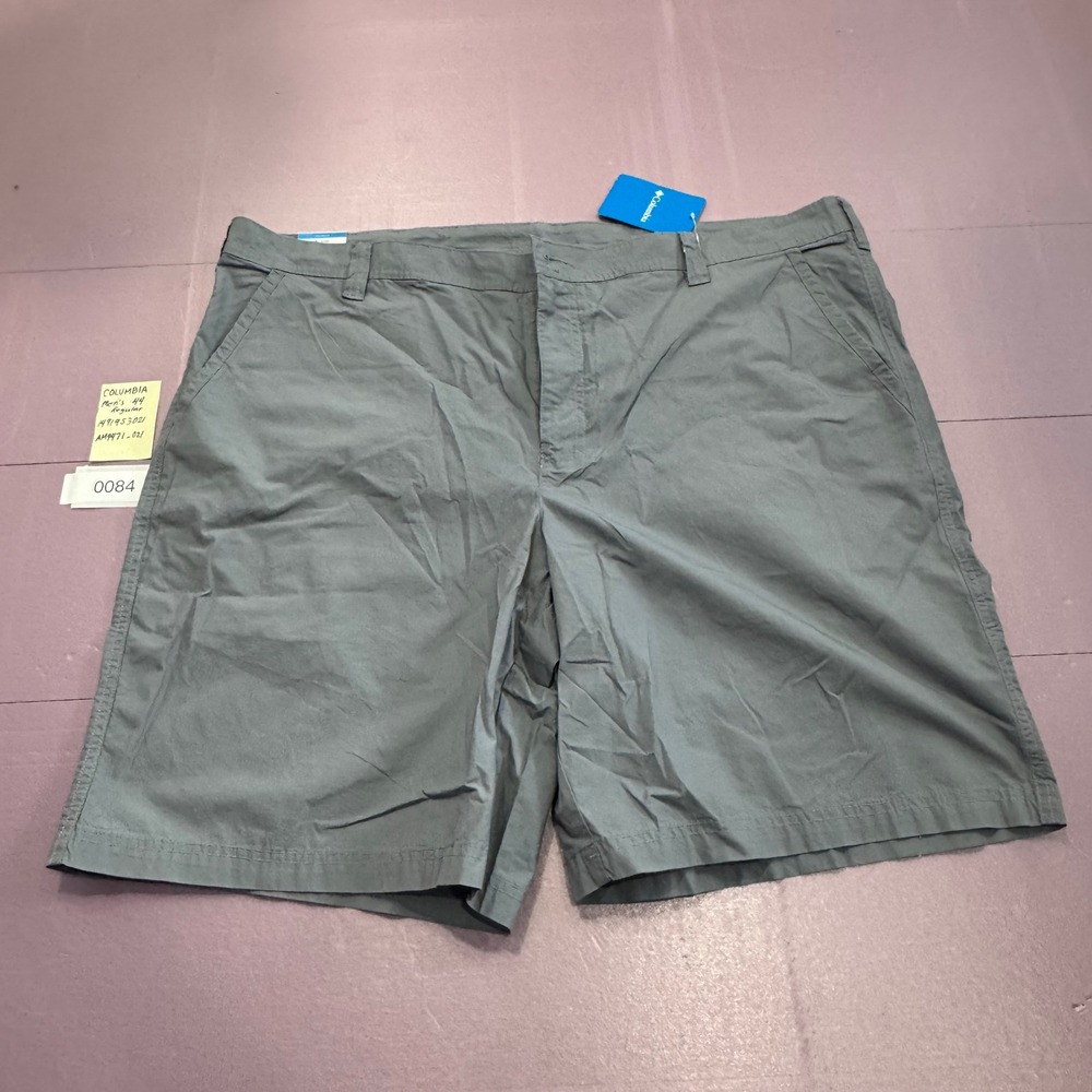 Columbia Mens 44 REG‎ Washed Out Short Label Sz 44x10 Gray Casual Outdoor Shorts